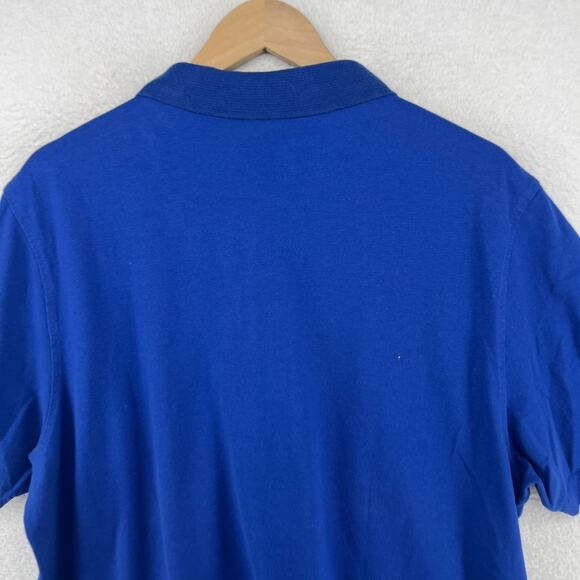 LACOSTE Shirt Mens 7 2XL SPORT Polo Golf Short Sleeve Jersey Cotton Blue - Picture 6 of 13